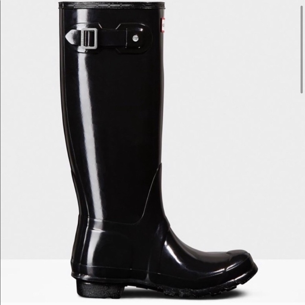 HUNTER tall gloss boots 💕✨